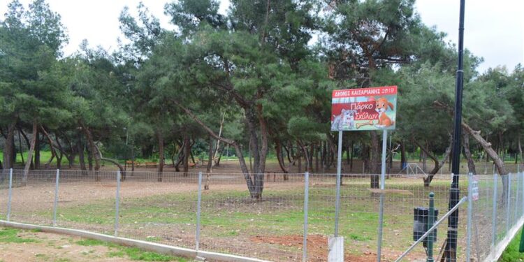 Πάρκο σκύλων στον Δήμο Καισαριανής