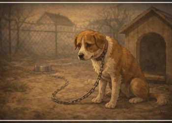 Ο σκύλος στην αλυσίδα δεν είναι φύλακας. Είναι κρατούμενος.