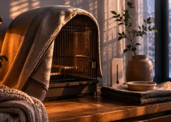 Σκηνή ετοιμότητας διάσωσης με κουβέρτα, φακό, μπολ νερού και καθαρό αρνητικό χώρο