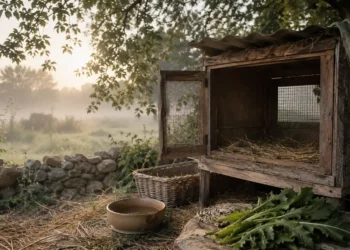 Χώρος φιλοζωικής φροντίδας με κουβέρτες, μπολ, crates και ζεστό φυσικό φως
