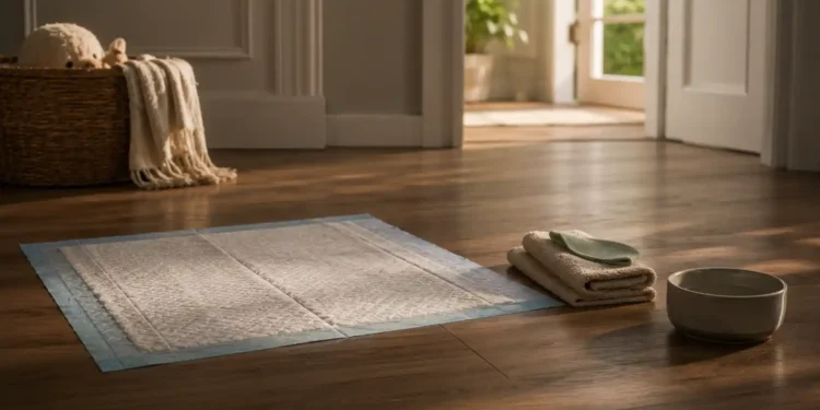 Καθαρή editorial εικόνα pet lifestyle με φυσικό φως, αρνητικό χώρο και συμβολικά στοιχεία φροντίδας