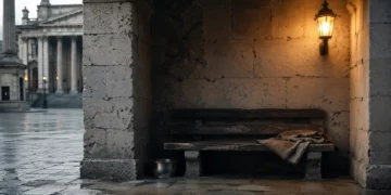 Καθαρή editorial εικόνα pet lifestyle με φυσικό φως, αρνητικό χώρο και συμβολικά στοιχεία φροντίδας